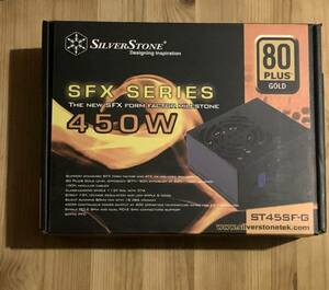 【使用時間少、美品】 SST-ST45SF-G 450W フルプラグイン方式 SFX電源