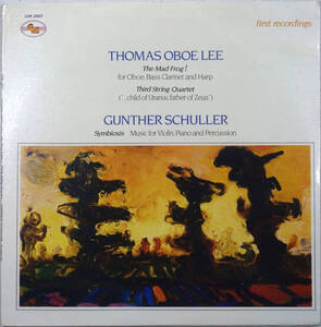 ◆THOMAS OBOE LEE/THE MAD FROG!/THIRD STRING QUARTET / GUNTHER SCHULLER/SYMBIOSIS (US LP/Sealed) -Kronos Quartet