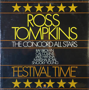 ◆ROSS TOMPKINS AND THE CONCORD ALL STARS/FESTIVAL TIME (US LP/Sealed) -Ray Brown