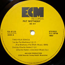 ◆PAT METHENY / 80/81 (JPN 2LP) -Charlie Haden, Jack DeJohnette, ECM_画像3