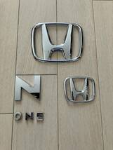 ホンダ HONDA 純正　新車外し　N ONE JG3 エンブレム 前後　セット_画像1