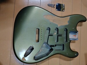 送料無料　フェンダージャパン　Fender　ストラトキャスター　ボディ　ST54-77LS　ジャンク