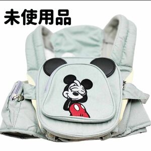 【未使用】抱っこ紐 ヒップシート ミッキーマウス ディズニー 抱っこひも おんぶ紐 Disney Mickey Mouse 海外限定(A5971)