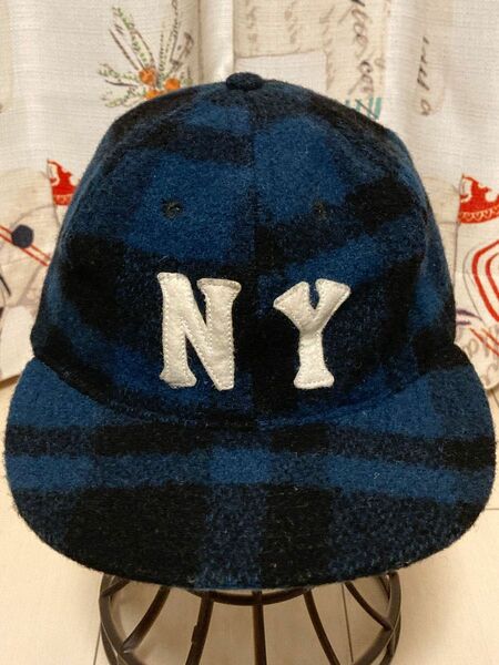 希少！EBBETS FIELD × HOLUBAR x WOOL RICH キャップ　7 3/8