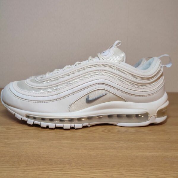 極美品 大人気 NIKE AIR MAX 97 ALL WHITE 27.5