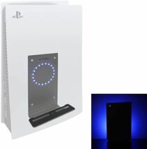 PlayStation 5用アルミ製壁掛ホルダー LEDムードライト②_画像1