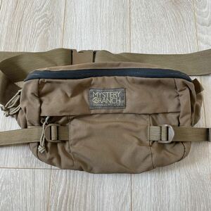 【中古】MYSTERY RANCH ミステリーランチ ヒップモンキー HIP MONKEY コヨーテ USA製ウエストバッグ ショルダーバッグ