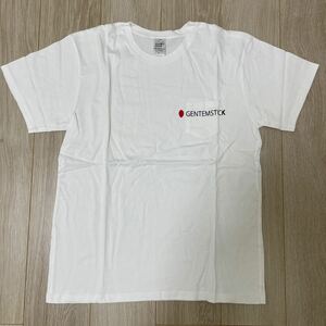 【未使用品】gentemstick 半袖Tシャツ Lサイズ 白 ホワイト ゲンテンスティック スノーボード