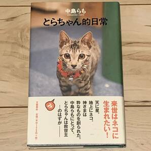 初版帯付 中島らも とらちゃん的日常 文藝春秋刊