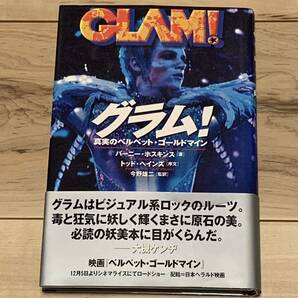 初版帯付 GLAM! グラム! 真実のベルベットゴールドマイン 徳間書店刊 グラムロック