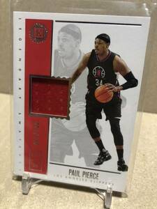 2019 PANINI Paul Pierce jersey Card