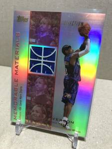 2003 TOPPS Allen Iverson jersey Card