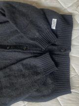 M WACKO MARIA 22SS MOHAIR KNIT CARDIGAN BLACK 紙タグ付 美品22SS-WMK-KN04 ワコマリア モヘア ニット カーディガン 黒 シャツ Tim Lehi_画像10