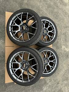 BBS RE-V7 012 DB / ADVAN A052 FL5 FK8 タイヤ ホイール