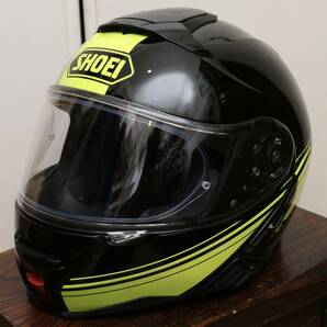 SHOEI NEOTEC2 ショウエイ ネオテック２ sizeL セパレーター 純正インカム SENA SRL 装備済み 内外装美品 ツーリングに最高のヘルメットの画像2