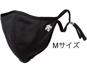  two pieces set Descente sport mask a attrition tik mask black black navy navy blue M size two pieces set 