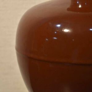【GE】R426【コレクター所蔵品】『大明嘉靖年製』款 赤茶釉梅瓶 /中国古玩 朝鮮美術 骨董品 時代品 美術品 古美術品 の画像9