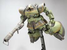 【MG 1/100 MS-09R ドズル・ザビ中将専用 リック・ドム 戦場風 改修塗装完成品】_画像6