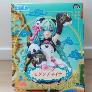 ★《新品未使用》初音ミクシリーズ Luminasta “初音ミク” －モダンチャイナ－ フィギュア  プライズ景品未開封グッズ人形ルミナスタの画像1