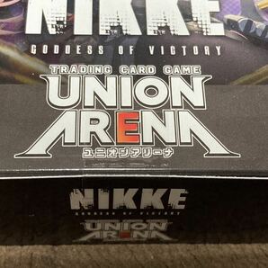 初回生産分 バンプレ当選品 NIKKE : 勝利の女神 ユニオンアリーナ ボックス UNION ARENA BOX テープ付き 新品未開封の画像2