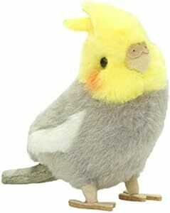 吉徳 ことりのね オカメインコ ぬいぐるみ グレー 18009