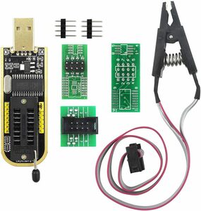 KeeYees CH341A ROMライター SPI Flashライター 24 25シリーズ EEPROM BIOS プログラマー