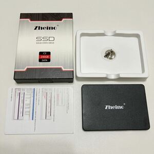 Zheino SATA SSD 240GB 内蔵SSD C3 2.5インチ 7mm厚 3D Nand 採用 SATA3 6Gb/s