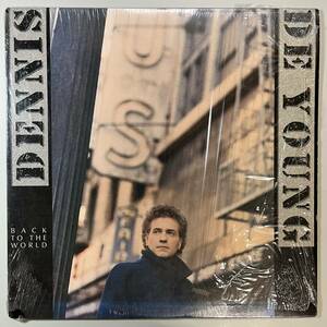 46530★美盤【US盤】 Dennis DeYoung / BACK TO THE WORLD ※シュリンク※STERLING刻印有