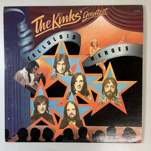46904★良盤【US盤】 The Kinks / Celluloid Heroes ※STERLING刻印有