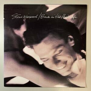 47081★美盤【US盤】 STEVE WINWOOD / BACK IN THE HIGH LIFE 