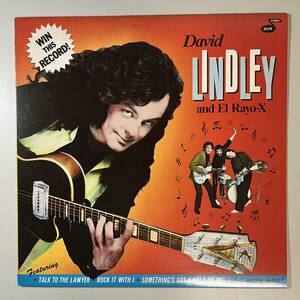 47218★美盤【US盤】 DAVID LINDLEY / Win This Record ※SLM刻印有