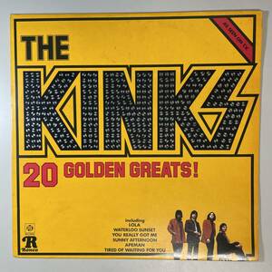 47232★良盤【UK盤】 THE KINKS / 20 Golden Greats 