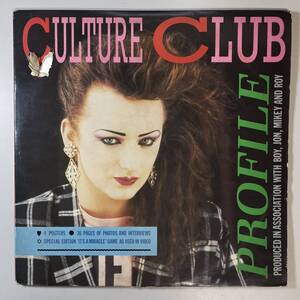 47264★美盤【UK盤】 CULTURE CLUB / PROFILE ※ピクチャー盤・注）音記録なしです。 ・ポスター付属