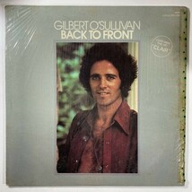 21121【US盤★美盤】 GILBERT O'SULLIVAN/BACK TO FRONT ※シュリンク付 （汚れ有）_画像1