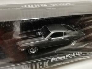 1/43 1969 フォード マスタング ボス 429 グリーンライト ジョン ウィック Greenlight Ford Mustang Boss 429 John Wick