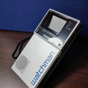 SONY watchman FD-20 動作品 ACアダプター、ケース有りの画像4