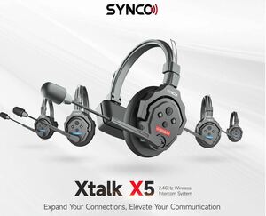 【新品】SYNCO Xtalk X5 ワイヤレスインカム