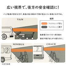 フレネルレンズ 車 死角 軽減 後方 安全確認 駐車 事故防止 トラック 運転 ワイドアングル 広角レンズ リアレンズ ワイドビューレンズ_画像4