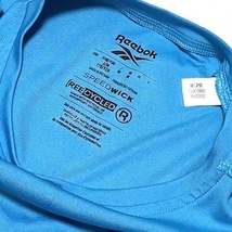 ★ 即決・送料無料 ★ 美品 Reebok リーボック 半袖Tシャツ M 青 _画像6