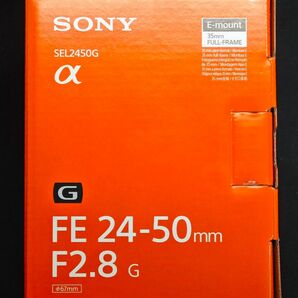 SONY(ソニー) FE 24-50mm F2.8 G SEL2450G