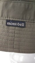 1615送料100円 mont-bell montbell モンベル #1108827 ストレッチ O.D. ショートブリム ハット キャップ 帽子 cap ダークグリーン XL_画像5