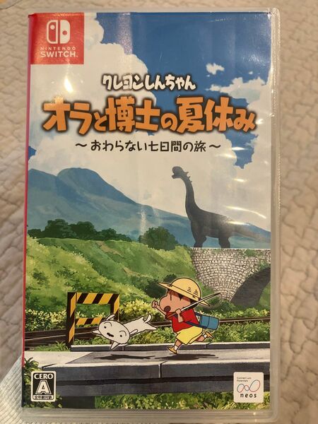 Switch Nintendo ソフト ニンテンドースイッチ　クレヨンしんちゃんオラと博士の夏休み　