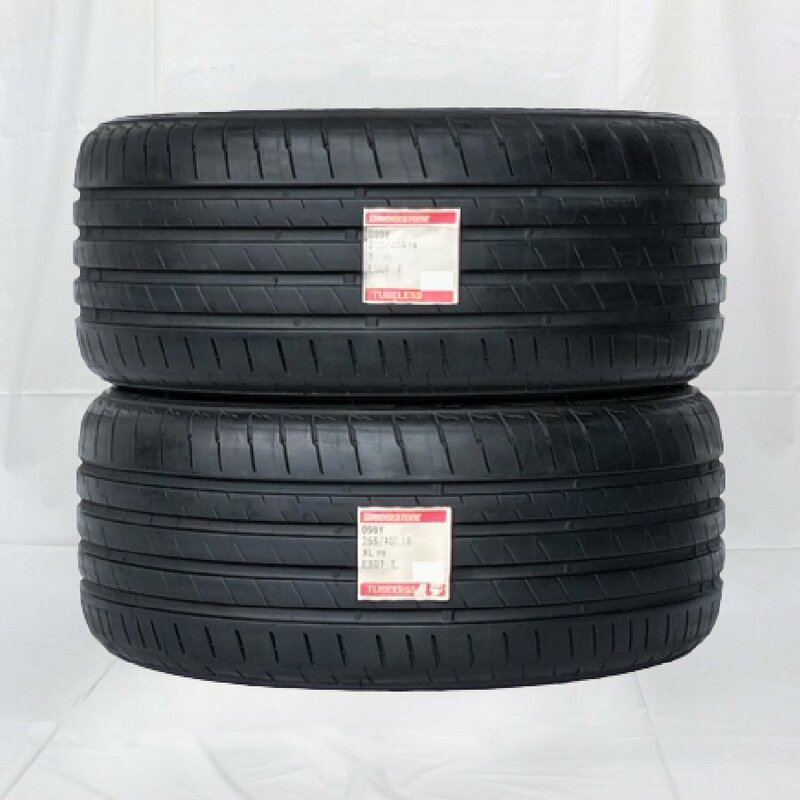 送料無料 255/40R18 99Y XL BRIDGESTONE ブリヂストン POTENZA S007A 21年製 新品 サマータイヤ 2本セット 【セール品】