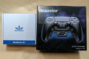 Besavior コントローラー PS5 ReaSnow S1 
