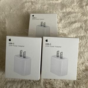 20W Apple USB-C電源アダプタ MHJA3AM
