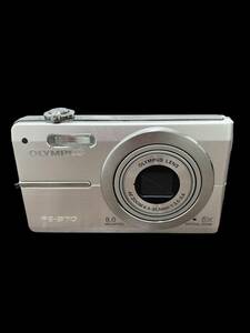【C】オリンパス　OLYMPUS　FE-370　コンパクトデジタルカメラ　シルバー　動作確認済み