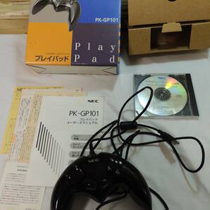 【PC向けゲームパッド】NEC コントローラー PK-GP101 USB対応プレイパッドの画像1