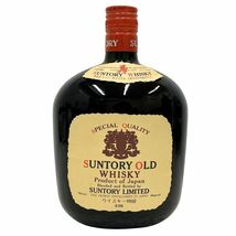 【 送料無料 】 サントリーオールドウイスキー SUNTORY OLD WHISKY ウイスキー特級 760ml 43% サントリーリミテッド お酒 古酒 洋酒 未開栓_画像1