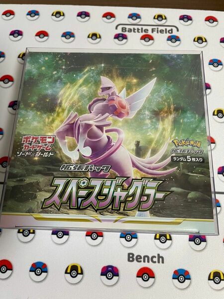 ポケモンカード　【シュリンク付】【新品未開封】BOX スペースジャグラー