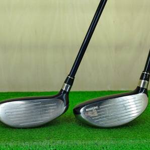 Macgregor MACTEC NV G Ti-Cup Face/NV Driving Utility 17度/20度 ユーティリティー2本セット 純正カーボンシャフト フレックスSの画像3